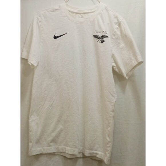 Nike Team USA 2020 Olympics Tokyo Eagle Logo White Tee CN1483 100 Men's Small - Picture 1 of 7